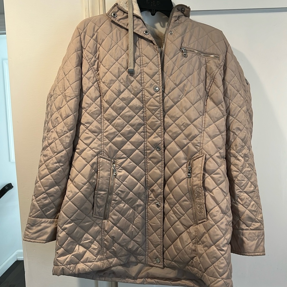 Calvin Klein jacket, women’s L. One stain on the inner lining.